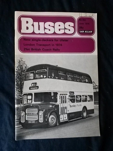 Buses 243 june - #243, 1975