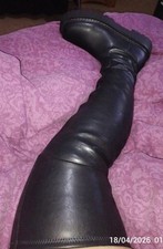 h&m NEW chunky over knee boots