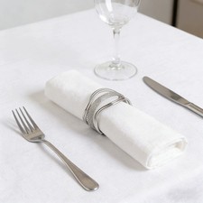 Luxury Metal Woven Open Napkin