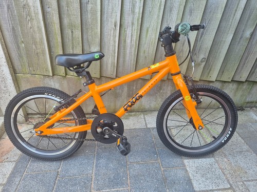 Frog children orange bike - 48, children's