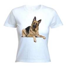 GERMAN SHEPHERD WOMEN'S T-SHIRT - Alsatian Wolf Dog Gift Present - Sizes S to XL