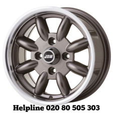 Mini 13x6 Alloy Wheels x 4 /