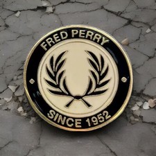 Fred Perry Lapel Pin Badge