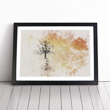 Tree Reflection at Sunset