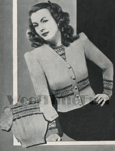 Knitting pattern ladies - pattern,