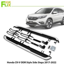 Running Boards Side Steps Nerf Bar Pair OEM Style For Honda CR-V CRV 2017-2022