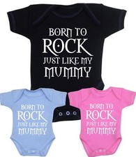 Babyprem Mummy Rock Bodysuit