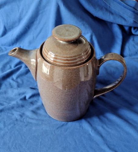 Denby greystone coffee pot - denby, greystone-coffee