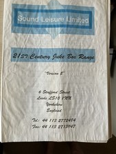 Sound Leisure jukebox manual