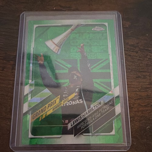 Topps chrome lewis hamilton - topps, f1