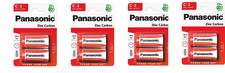 8 x Panasonic C Size Zinc