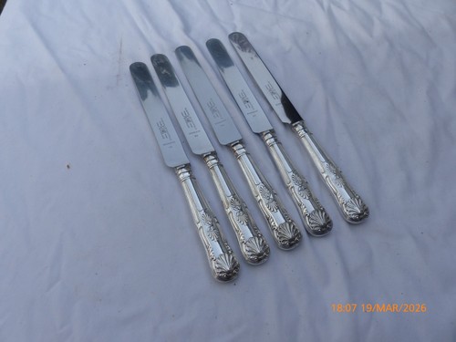 Vintage silver plate kings - silver,