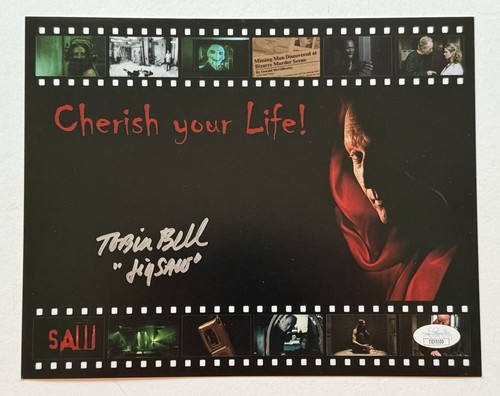 Tobin bell signed 8x10 photo - tobin,