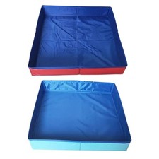 Pet Swimming Pool PVC Foldable Dog Bath Tub Square-Shaped Intelligent