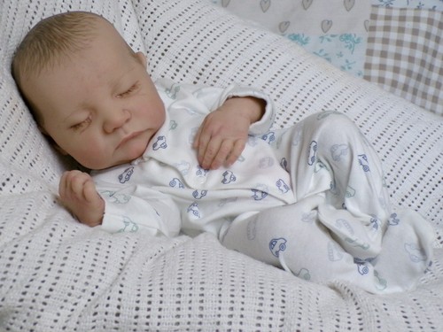 Reborn baby boy - doll, levi