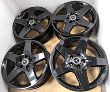 4x GENUINE BLACK MERCEDES GLA