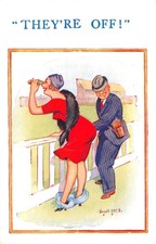 POSTCARD COMIC DONALD MCGILL