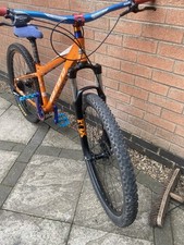 Custom Carrera Vengence  27.5 Wheels  14inch Frame Converted To Wheelie/jumpbike