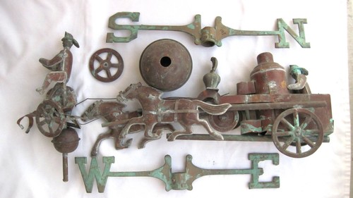 Vintage copper horse - copper,
