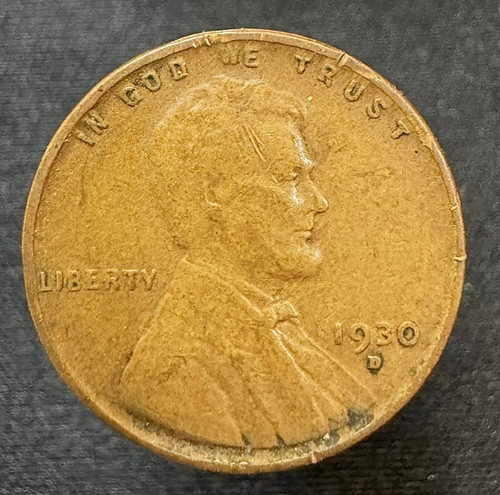 1930 lincoln cent wheat - lincoln,