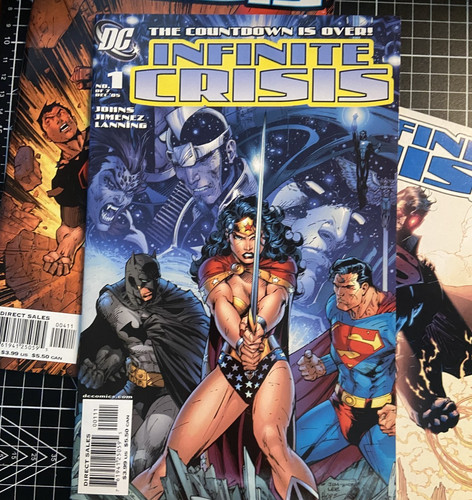 Infinite crisis comics lot - crisis, dc