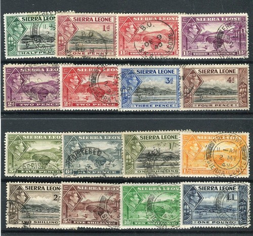 Sierra leone kgvi 1938 - sierra,