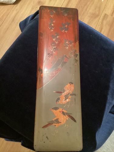 Vintage japanese lacquer box - vintage,