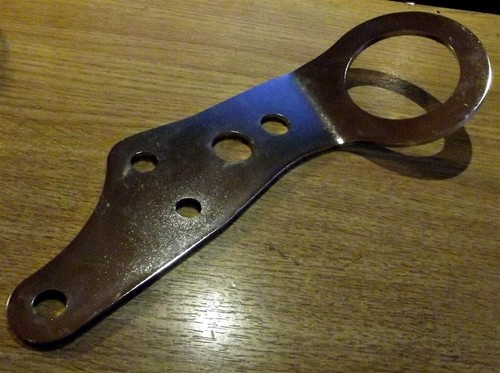 Stainless steel front tow - , hook