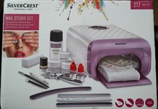 Silver Crest Nail Studio for Gel Nails UV Gel Nail Studio Starter Set UV Lamp