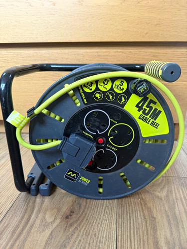 Masterplug 45m cable reel - masterplug,
