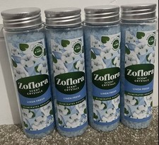 Zoflora Scent Crystals X4 Fresh Linen - Candles Wax Burner Diffuser Available