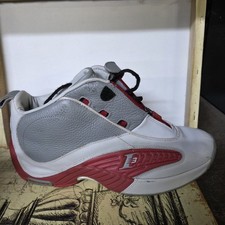 Size 11.5 Reebok Allen Iverson Answer IV OG White/Red Gray High Top Shoes 