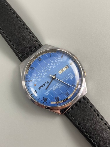 Raketa calendar watch vintage - calendar,