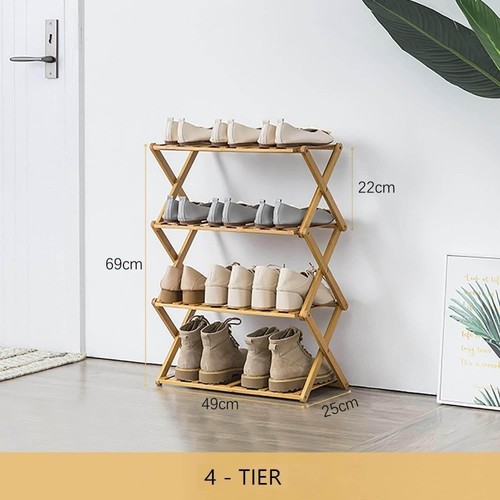 Tier bamboo shoe - 4,
