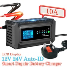10A Car Battery Charger 12V