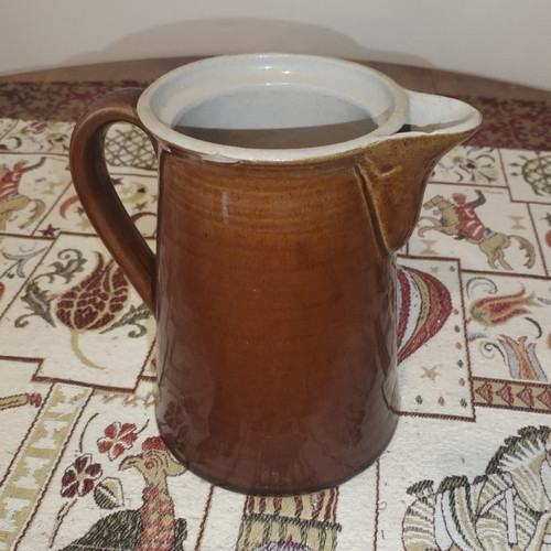 Denby brown grey solid - &,
