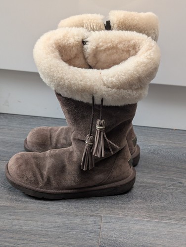Ugg plumdale 1894 brown suede - ugg,