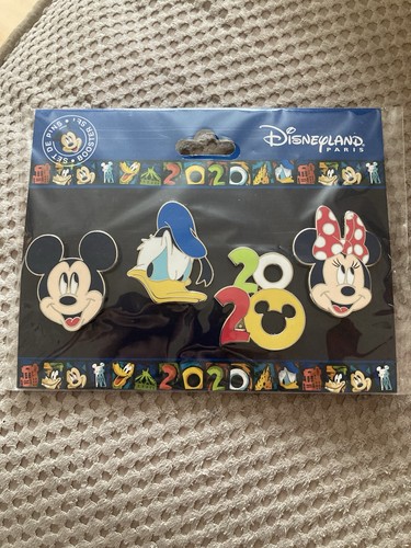 Disneyland paris pin - disneyland, 4-pin