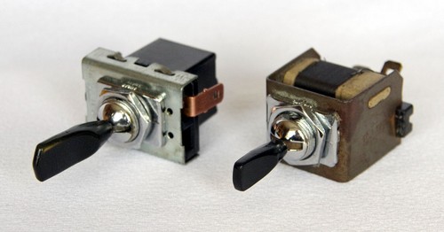 Two lucas dashboard switches - two,