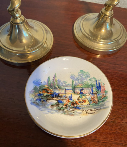 Vtg pin dish sandland - vtg, old