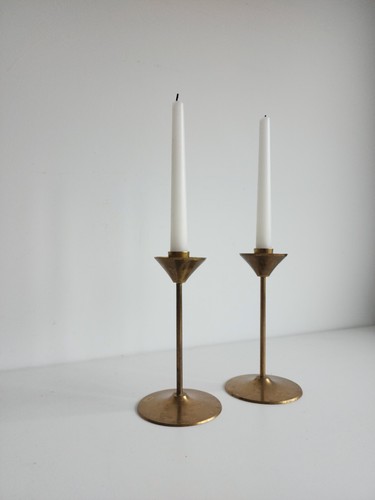 Brass candelabras candle - brass,