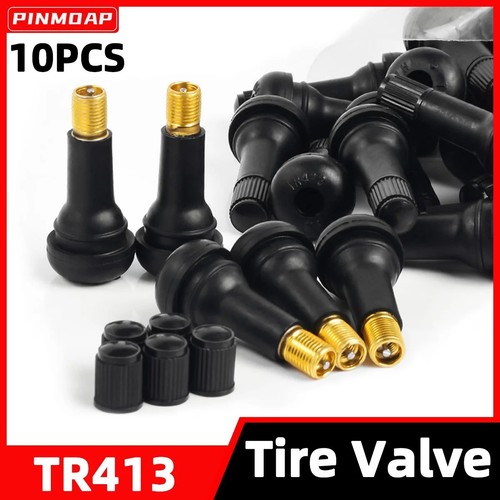 10pcs tr413 rubber tire valve - 10pcs,