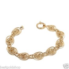 Twisted Textured Oval Rosette
