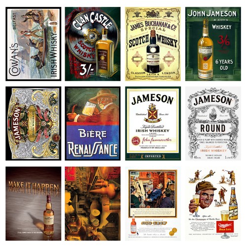Alcohol retro metal - alcohol,