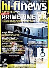 HI-FI NEWS HEGEL HITMAN MONITOR AUDIO MARK LEVINSON AT AUDIO RESEARCH FREEPOST