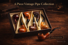 6pc wooden tobacco smoking - 6pc,