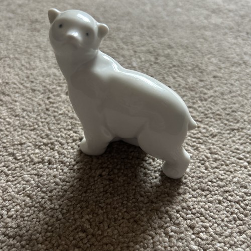 Lladro small polar - lladro, bear