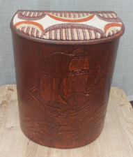 Vintage Galleon Sewing Box