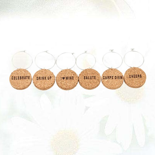 Pcs wine glass marker cork - marker,