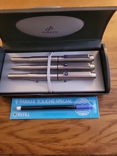 Vintage Parker 25 Blue Trim